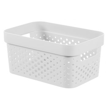 Curver Infinity Recycled Box 4.5l Dots White