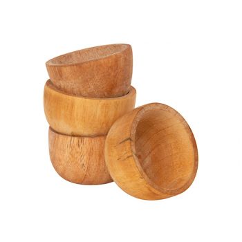 Cosy & Trendy Bowl Mango Wood D5 X H3cm Set 4