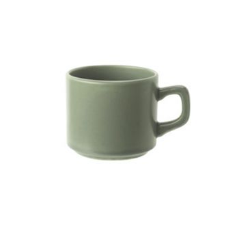 Cosy & Trendy Tower Green Coffee Cup 18cl D7,5xh6,7cm