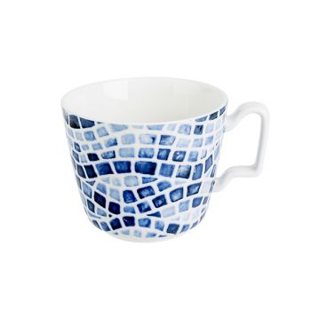 Cosy & Trendy Mosaic Blue Cup D9xh6,3cm 20cl
