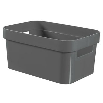 Curver Infinity Recycled Box 4.5l Dark Grey