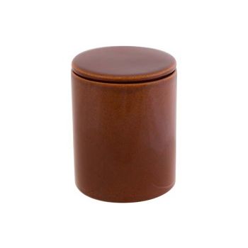 Cosy @ Home Box With Lid Glazed Foodsafe Caramel 8x8