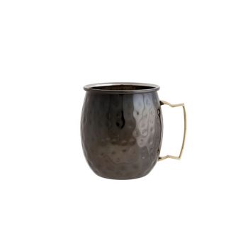 Cosy & Trendy Moscow Mule 10x8cm Black Hammered 45cl