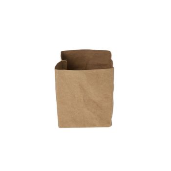 Cosy & Trendy Ecosy Wash Bread Bag Brown 10x10xh12cm