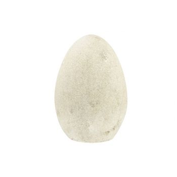 Cosy @ Home Egg Grained Beige 14x14xh22cm Oval Stone