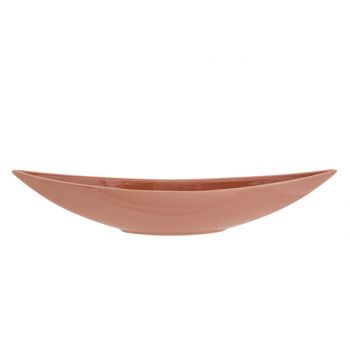Cosy @ Home Bowl Old Pink 46x8,5xh9cm Elongated Ston