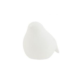 Cosy @ Home Bird Led White 11x7,5xh9cm Ceramic