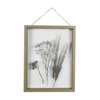 Cosy @ Home Frame Dried Flowers Nature 30x2,5xh39,9c
