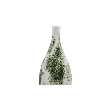 Cosy @ Home Vase Green Reactive Glazing Small White