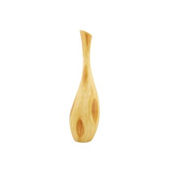 Cosy @ Home Vase Olive Wood Look Nature 17x17xh60cm