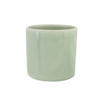 Cosy @ Home Flowerpot Green 13x13xh13cm Cylindrical