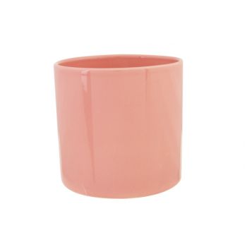 Cosy @ Home Flowerpot Pink 13x13xh13cm Cylindrical S