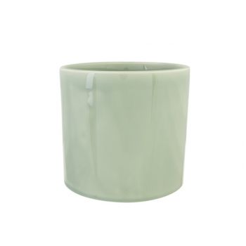 Cosy @ Home Flowerpot Green 15x15xh15cm Cylindrical