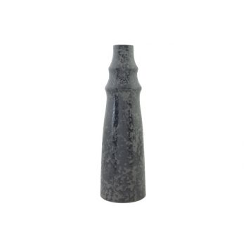 Cosy @ Home Vase  Reactive Marble Black 10x10xh33cm
