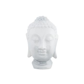 Cosy @ Home Head Buddha Soft Grey Glazing Greyxh31cm