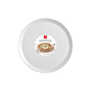 Bormioli Grangusto Pizza Plate White 33x33xh1,8cm