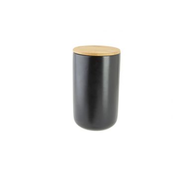 Cosy & Trendy Apero Bowl Black D10xh17cm Ceramic + Lid