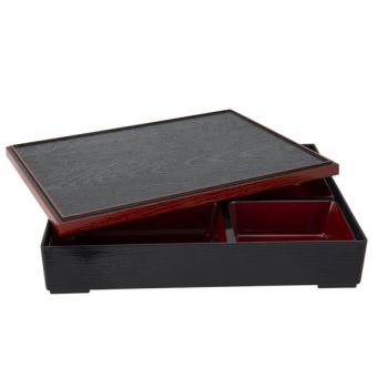 Cosy & Trendy Asian Bento Box Black-red 30x24.5x6cm