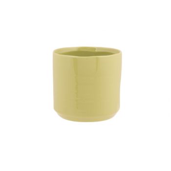 Cosy @ Home Flowerpot Olive Green 11x11xh10,5cm Cyli