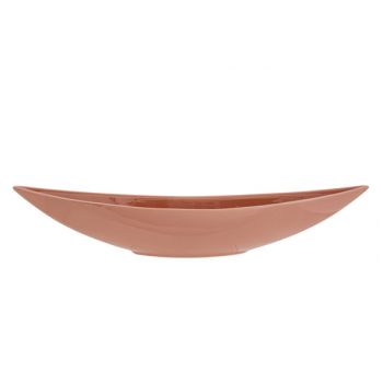 Cosy @ Home Bowl Old Pink 41x7xh8cm Elongated Stonew