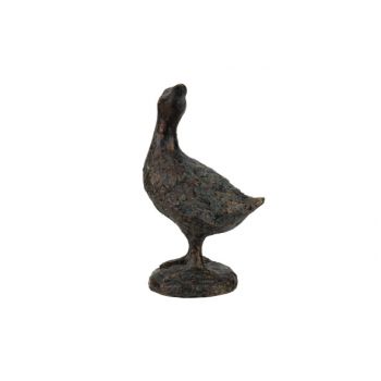 Cosy @ Home Duck Bronze 14x10,5xh20cm Resine