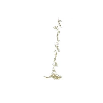 Cosy @ Home Garland Leaves Glitter Gold 200cm Synthe