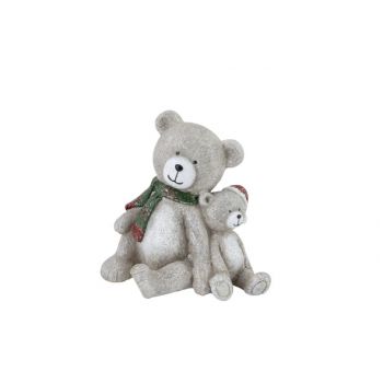 Cosy @ Home Bear Sitting Teddy Red-brown 11,5x8xh11,