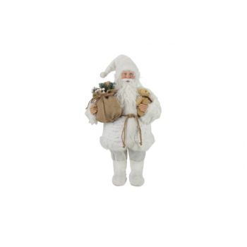 Cosy @ Home Santa Fur White 30x19xh61cm Polyester