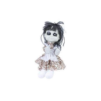 Cosy @ Home Doll Jumping Animation White - Black  35