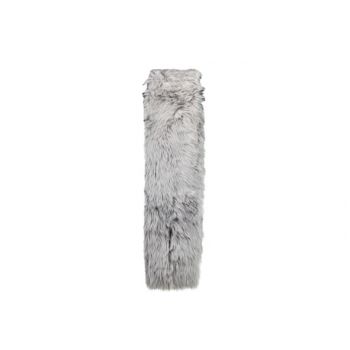 Cosy @ Home Tablerunner Faux Fur Light Grey  24x200c