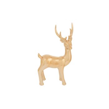 Cosy @ Home Deer Brass 14,2x8,8xh24cm Dolomite