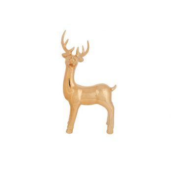 Cosy @ Home Deer Brass 20,6x14,2xh36,8cm Dolomite
