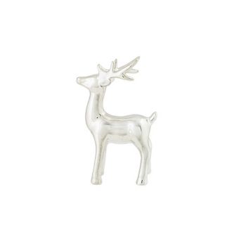 Cosy @ Home Deer Silver 8,8x6,3xh14,8cm Dolomite