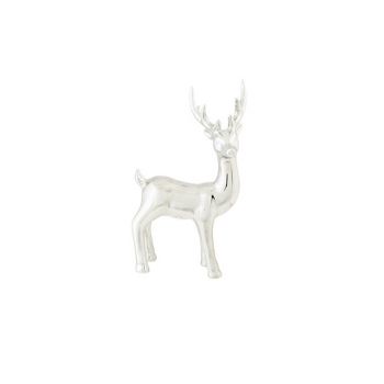 Cosy @ Home Deer Silver 14,2x8,8xh24cm Dolomite