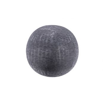 Cosy @ Home Ball Brushed Black 7x7xh7cm Round Alumin