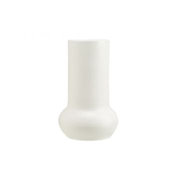 Cosy @ Home Vase Cold White 13x13xh30cm Round Stonew