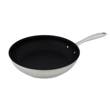 Classic Frying Pan No Stick D30cm Stainless Steel All Fire