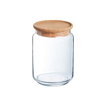 Luminarc Pur Jar Storage Pot 2l Lid Cork