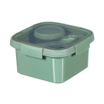 Smart To Go Eco Lunchbox 1.1l Cutlery Sauscup 1.1l 16.2x16.2x8.8cm
