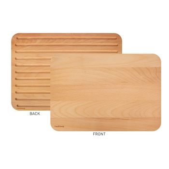 Onesta Bread Board 39x29xh2cm Rectanbeech Double Sided Use