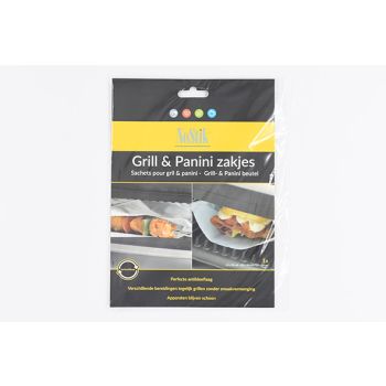 3 Grill Bags 15-20-25x19cm