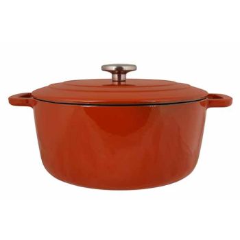 Fontestic Cooking Pot Rust D28xh13cm Cast Iron With Lid