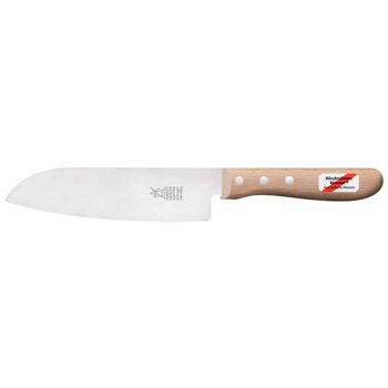 Mill Knife Chefs Knife Stainless Blade165mm - Beech Handle