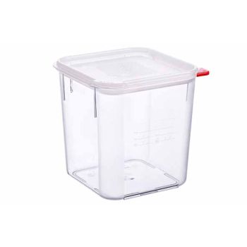 Airtight Container 4l Pc With Lidtransparent 19,5x19,5xh19cm