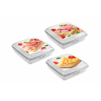Sapporo Cold Cuts Container 3ass14,4x15xh4,9cm