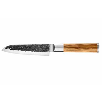 Olive Santoku Knife 14cm