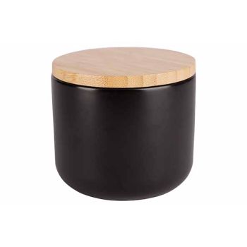 Black&wood Storage Pot D10xh8,7cm