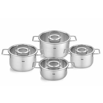 Pure Collection Set 5pcs - Cooking Pot16-20 Stp-20ca-24cm Saucepan 16cm + Lids