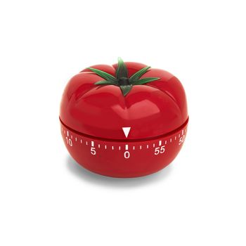 Ade Mechanical Kitchen Timer Tomato6,3x6,3xh4,5cm