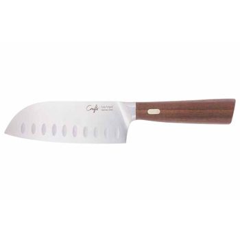 Couteaux & Co Santoku Knife 12,5cmwalnut Handle